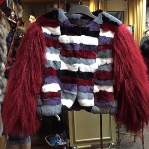 Multicolored Bolero Style Jacket